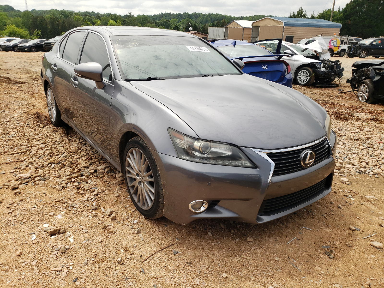 LEXUS GS 350 2013 with VIN JTHBE1BLXD5017452 - Photo from auction