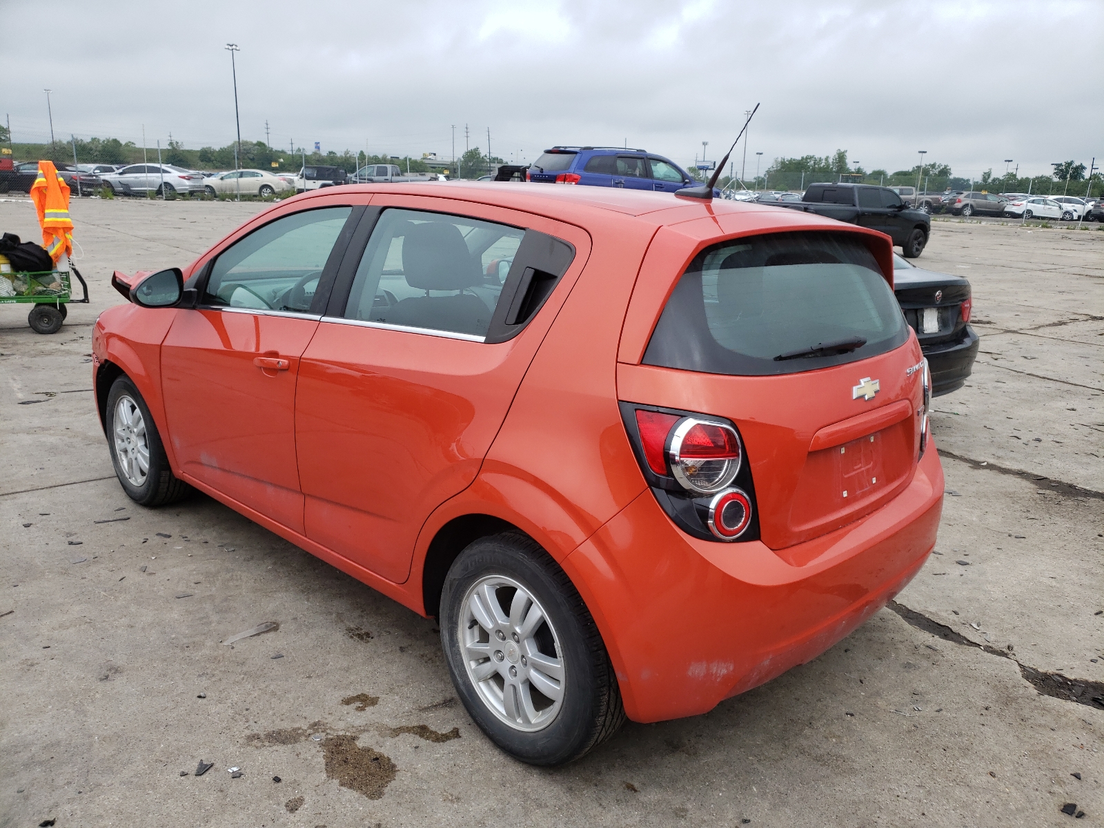 Photo 3 from auction – 2013 CHEVROLET SONIC LT with VIN 1G1JC6SB9D4130475