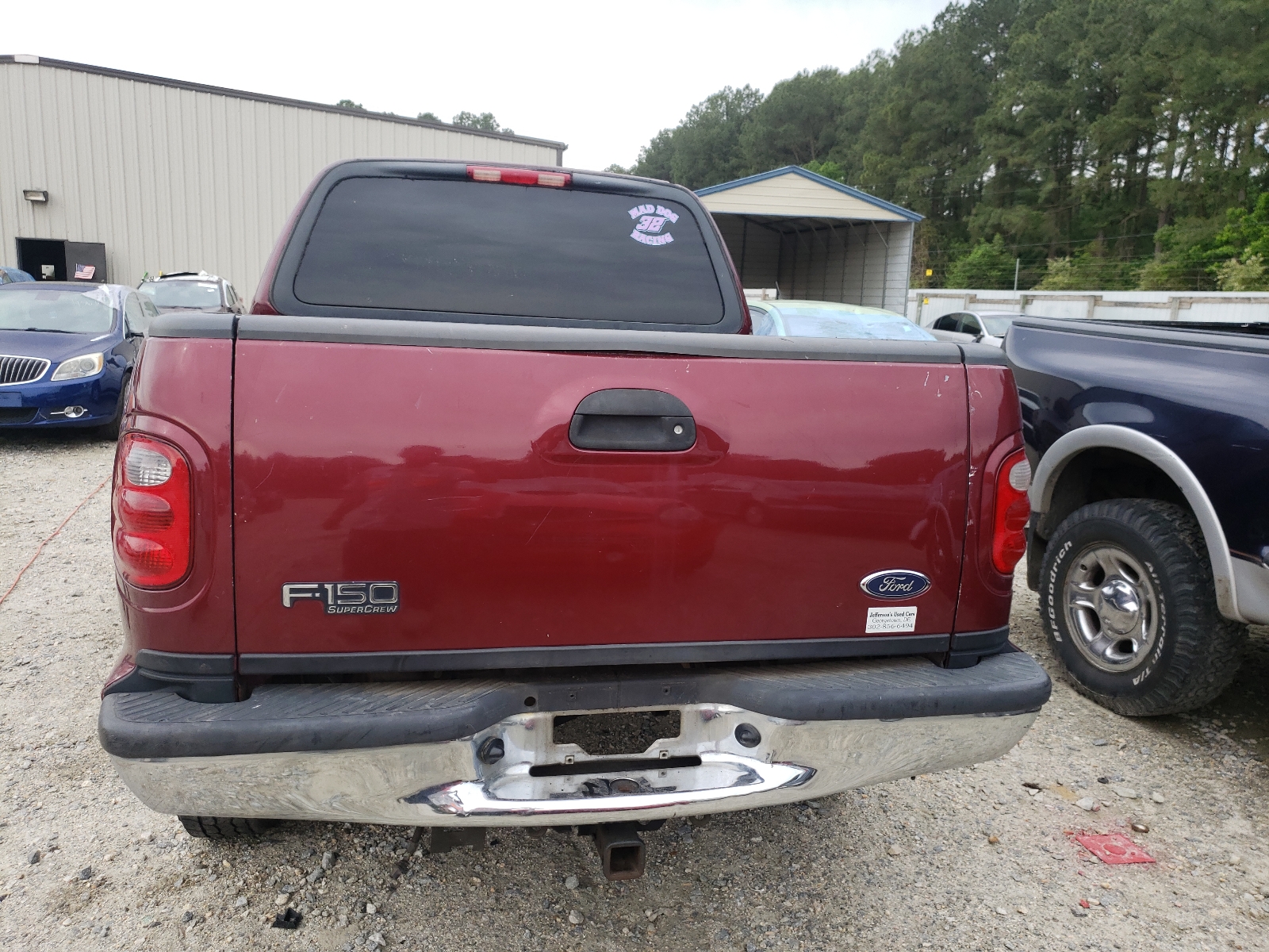 Photo 9 from auction – 2003 FORD F150 SUPER with VIN 1FTRW08L73KA56904
