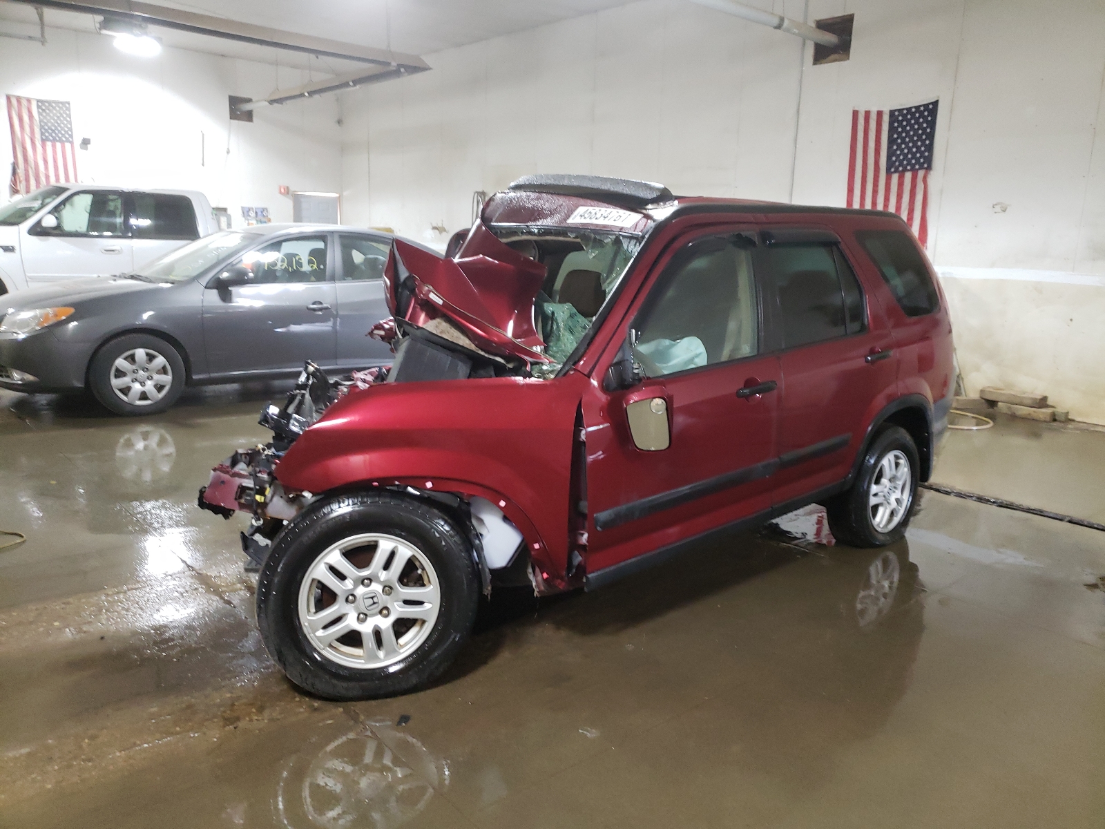 Photo 2 from auction – 2004 HONDA CR-V EX with VIN SHSRD78874U254934