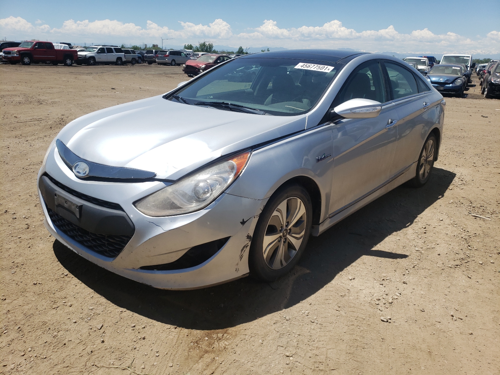 Photo 2 from auction – 2013 HYUNDAI SONATA HYB with VIN KMHEC4A42DA067314