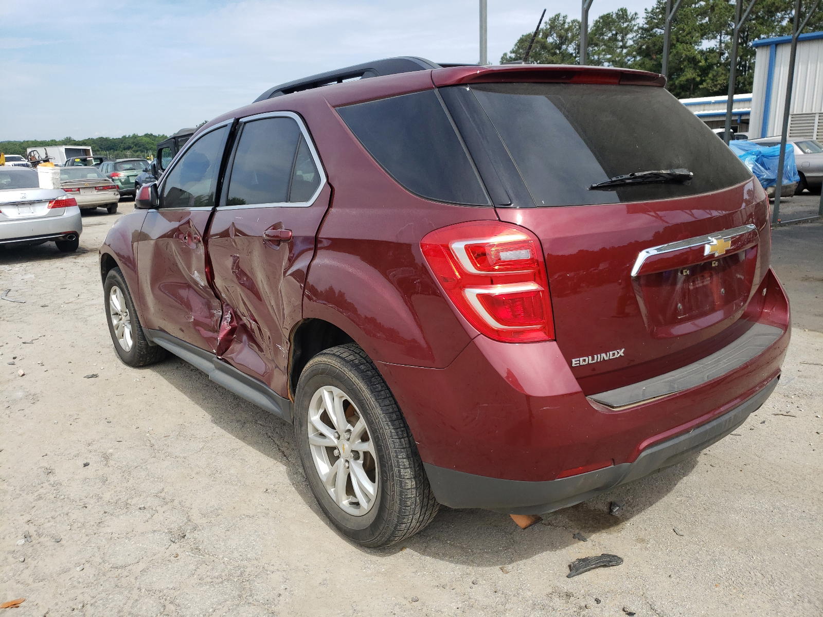 Photo 3 from auction – 2017 CHEVROLET EQUINOX LT with VIN 2GNALCEK7H1607186
