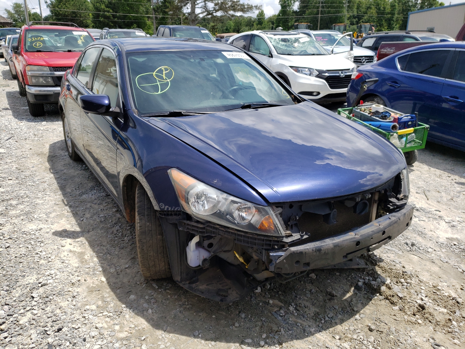 HONDA ACCORD LXP 2011 with VIN 1HGCP2F46BA063374 - Photo from auction