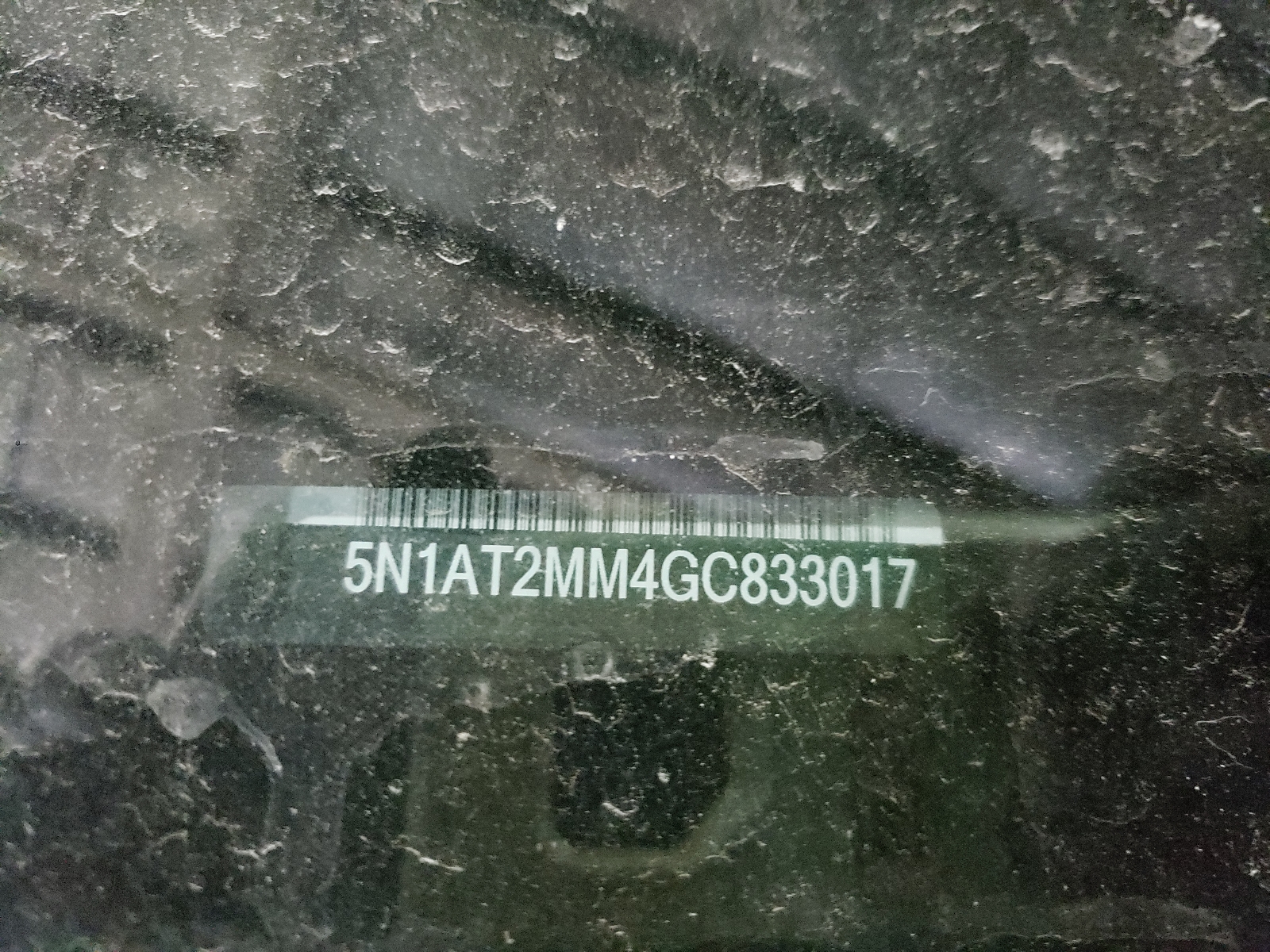 Photo 10 from auction – 2016 NISSAN ROGUE with VIN 5N1AT2MM4GC833017