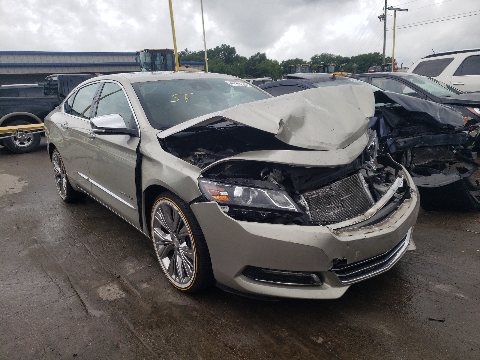 CHEVROLET IMPALA LTZ 2015 with VIN 2G1165S36F9285799 - Photo from auction