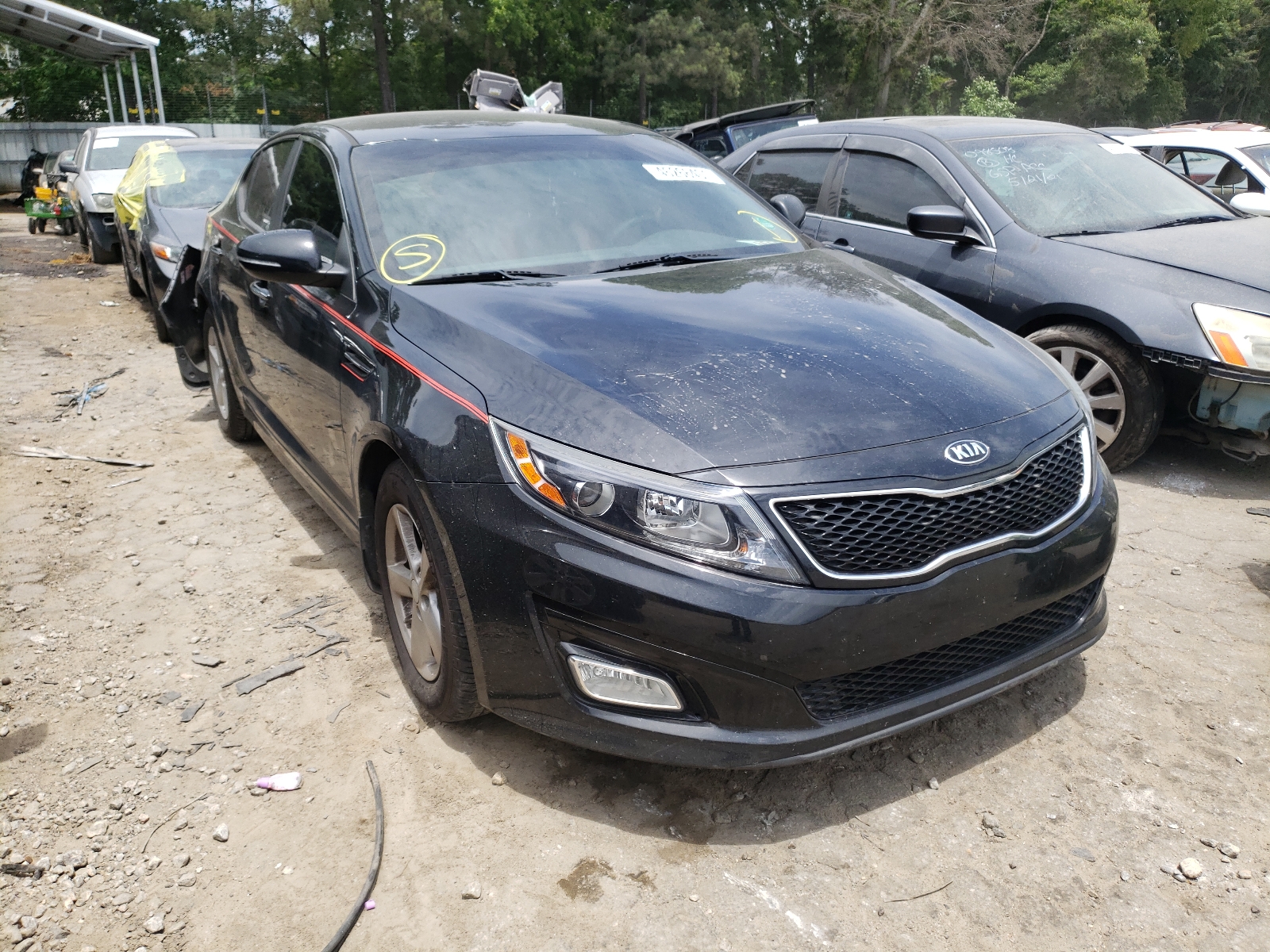 Photo 1 from auction – 2014 KIA OPTIMA LX with VIN 5XXGM4A70EG323170