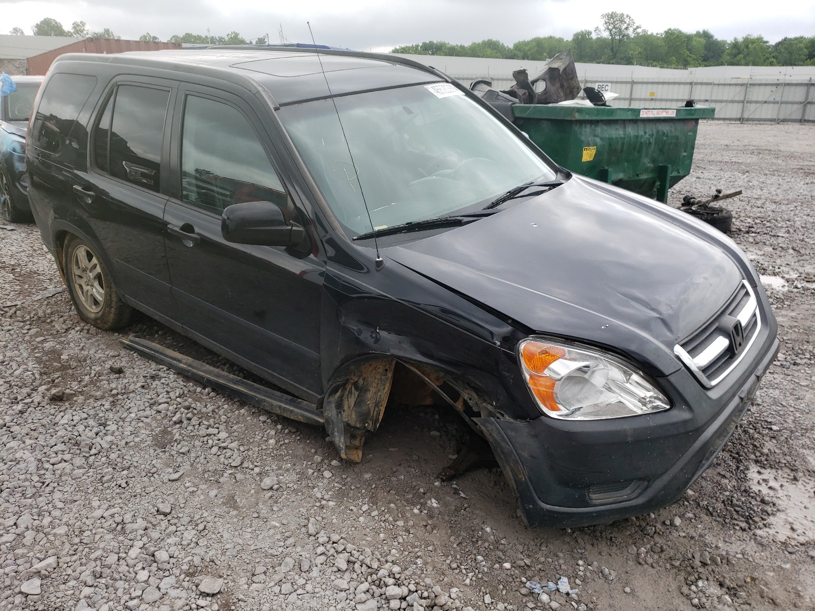 HONDA CR-V EX 2004 with VIN SHSRD78824U207276 - Photo from auction