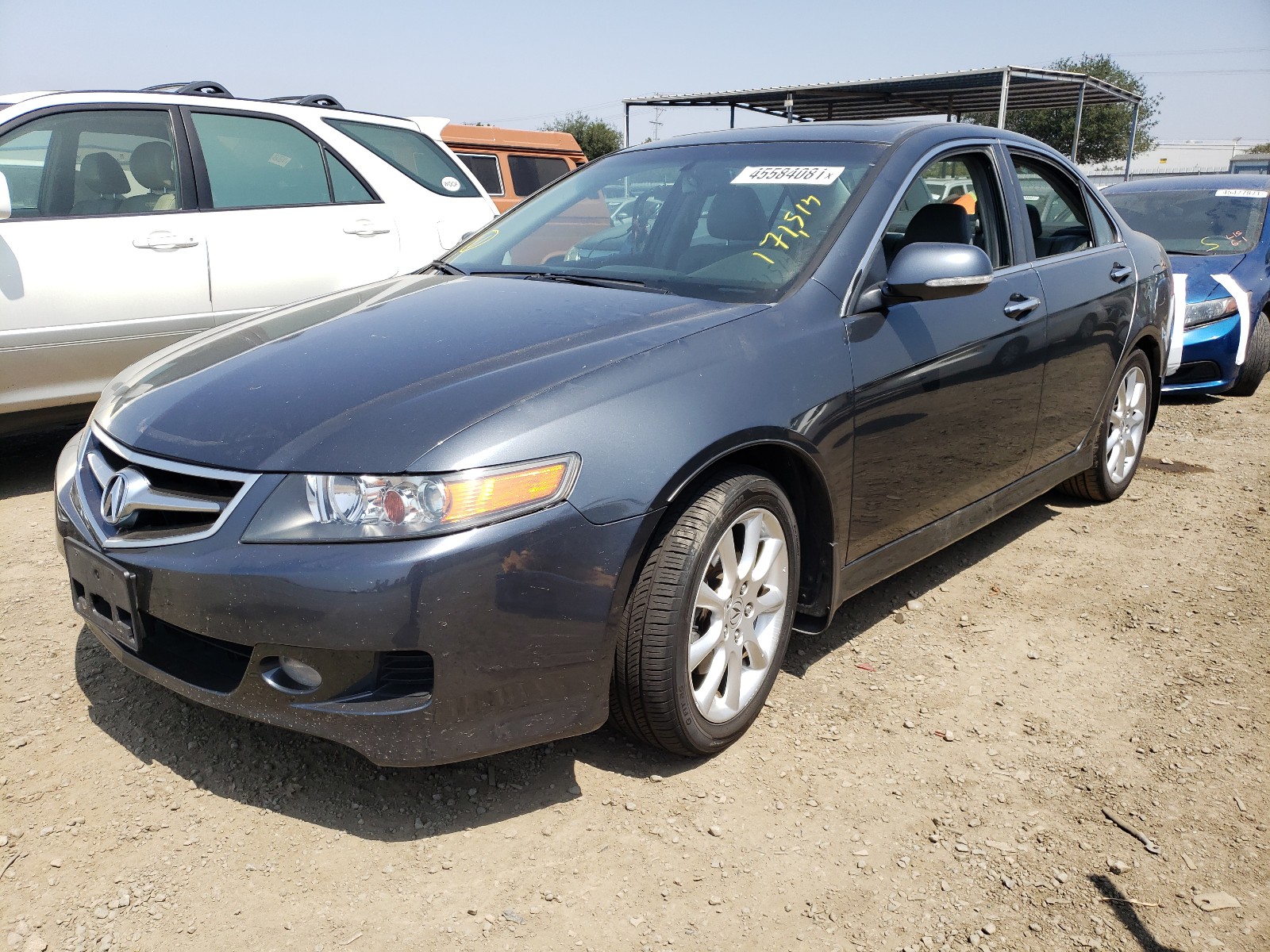 Photo 2 from auction – 2007 ACURA TSX with VIN JH4CL96977C021496