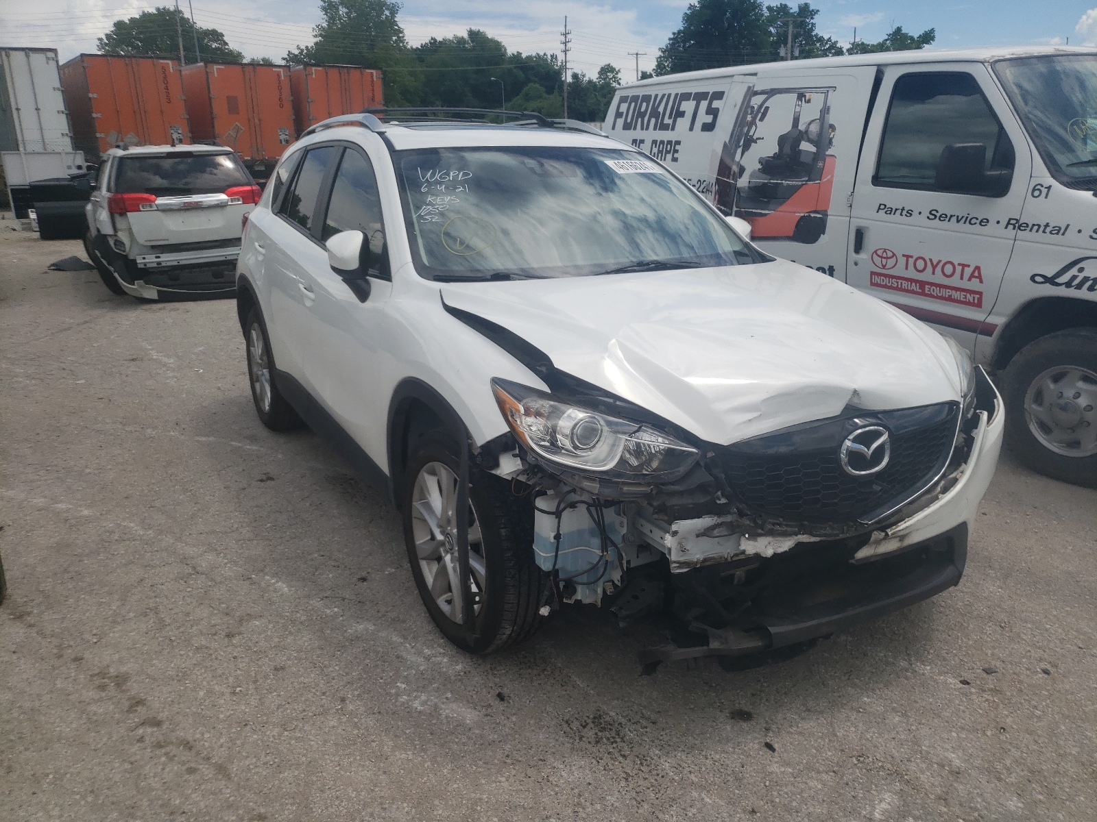 Photo 1 from auction – 2015 MAZDA CX-5 GT with VIN JM3KE4DY9F0514186