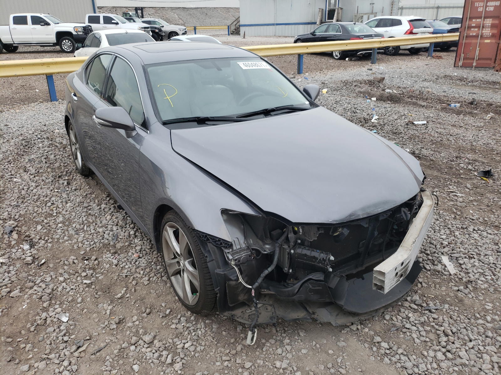 LEXUS IS 250 2012 with VIN JTHBF5C20C5176571 - Photo from auction