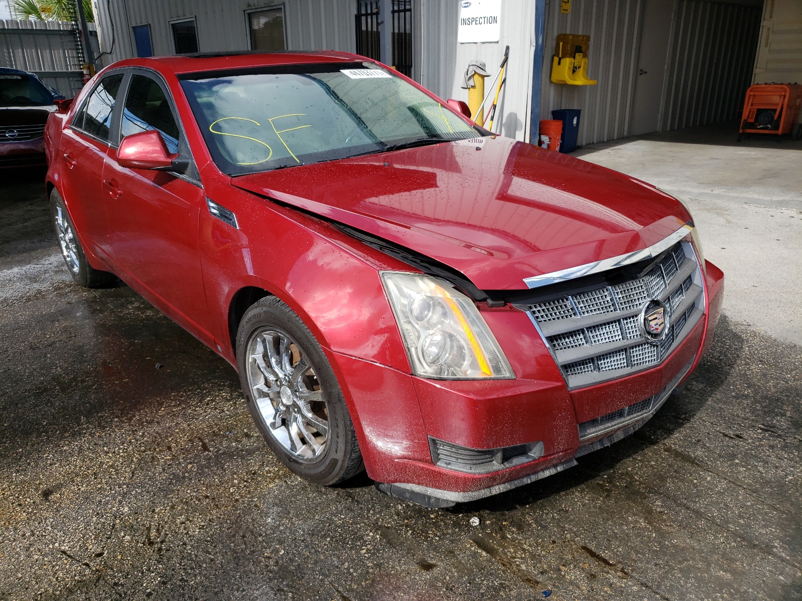 CADILLAC CTS 2009 with VIN 1G6DJ577X90152656 - Photo from auction