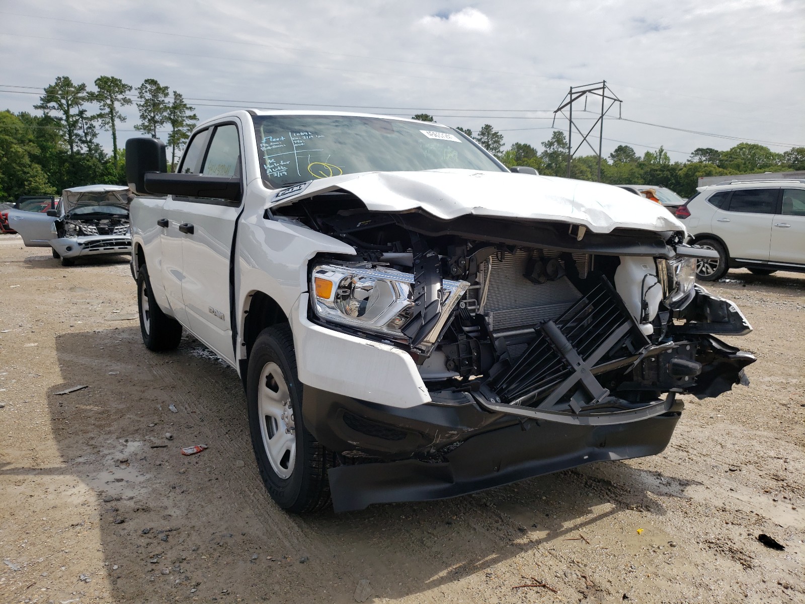 RAM 1500 TRADE 2020 with VIN 1C6SRECG9LN365070 - Photo from auction