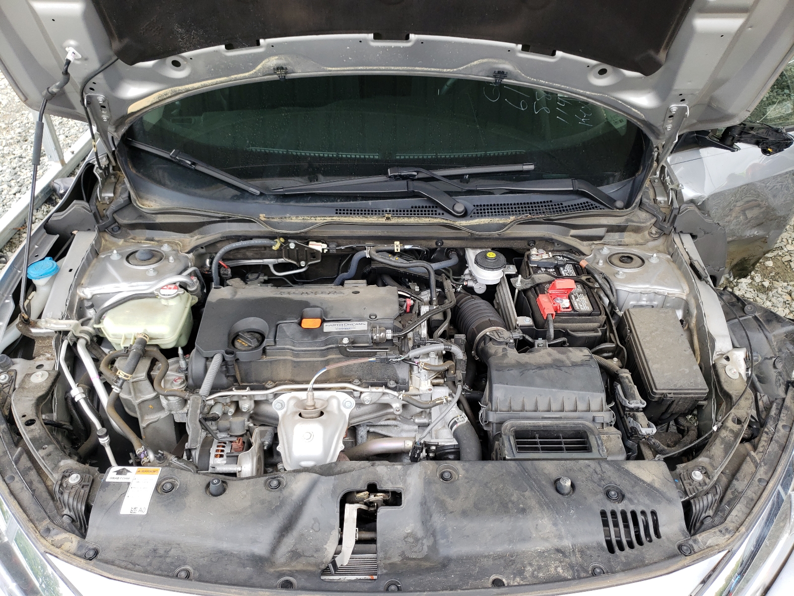 Photo 7 from auction – 2017 HONDA CIVIC LX with VIN 19XFC2F59HE038801