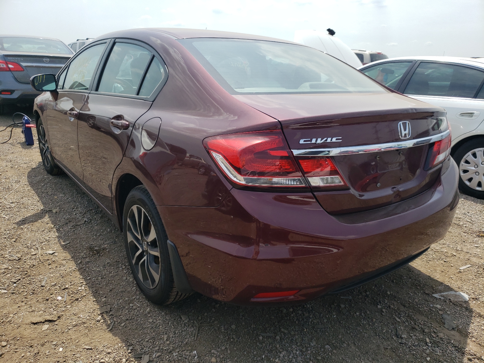 Photo 3 from auction – 2015 HONDA CIVIC EX with VIN 19XFB2F8XFE109269