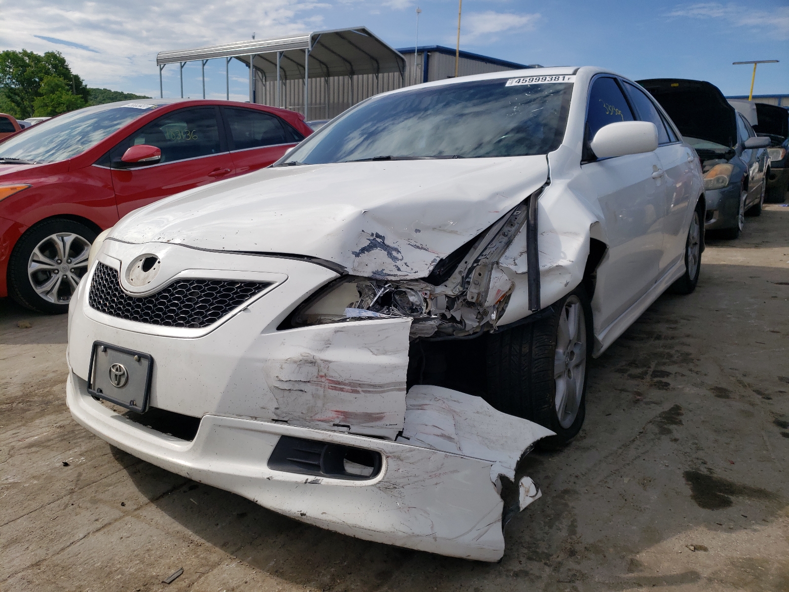 Photo 2 from auction – 2007 TOYOTA CAMRY CE with VIN 4T1BE46K77U529664