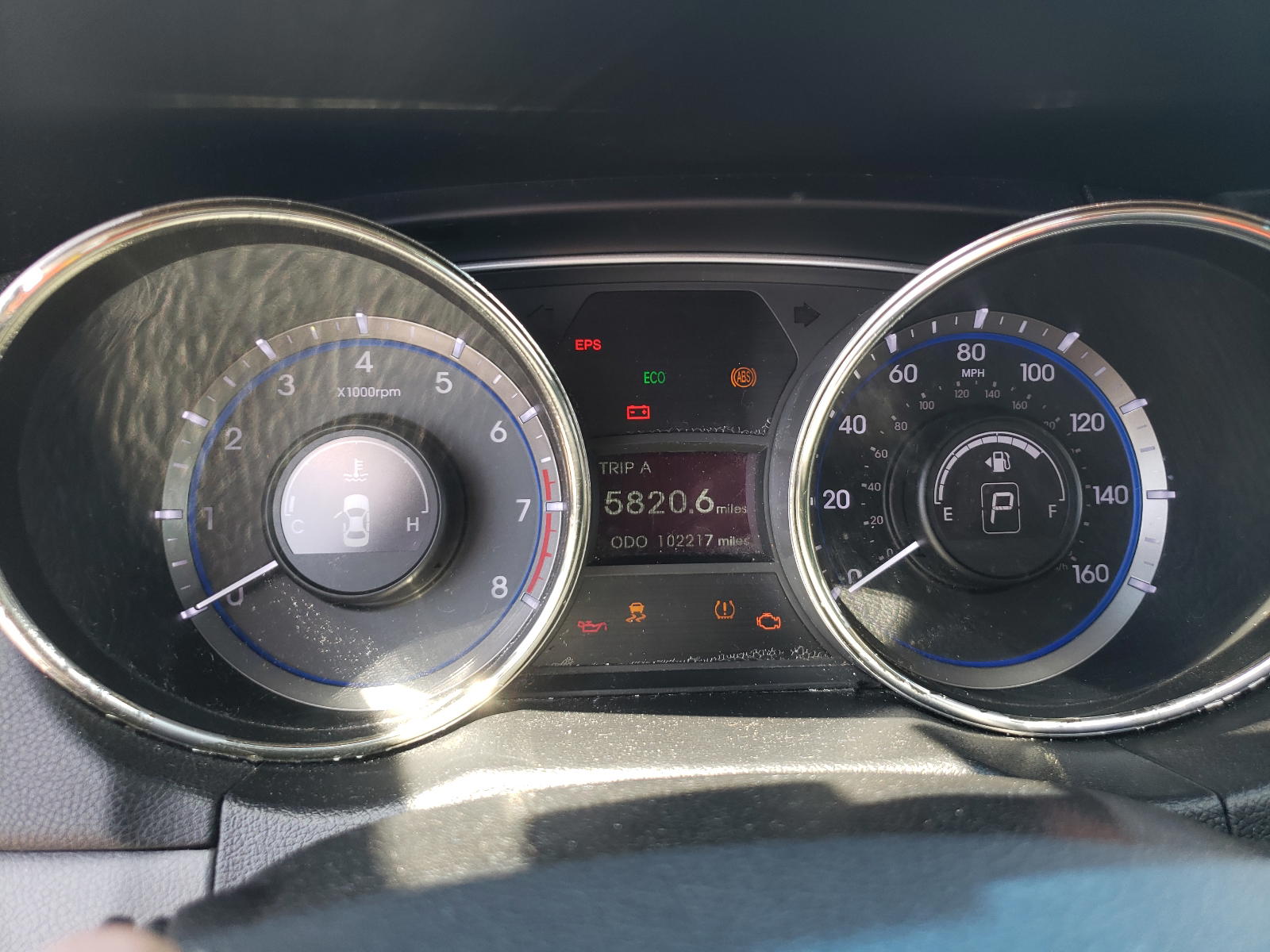 Photo 8 from auction – 2012 HYUNDAI SONATA GLS with VIN 5NPEB4AC1CH323271