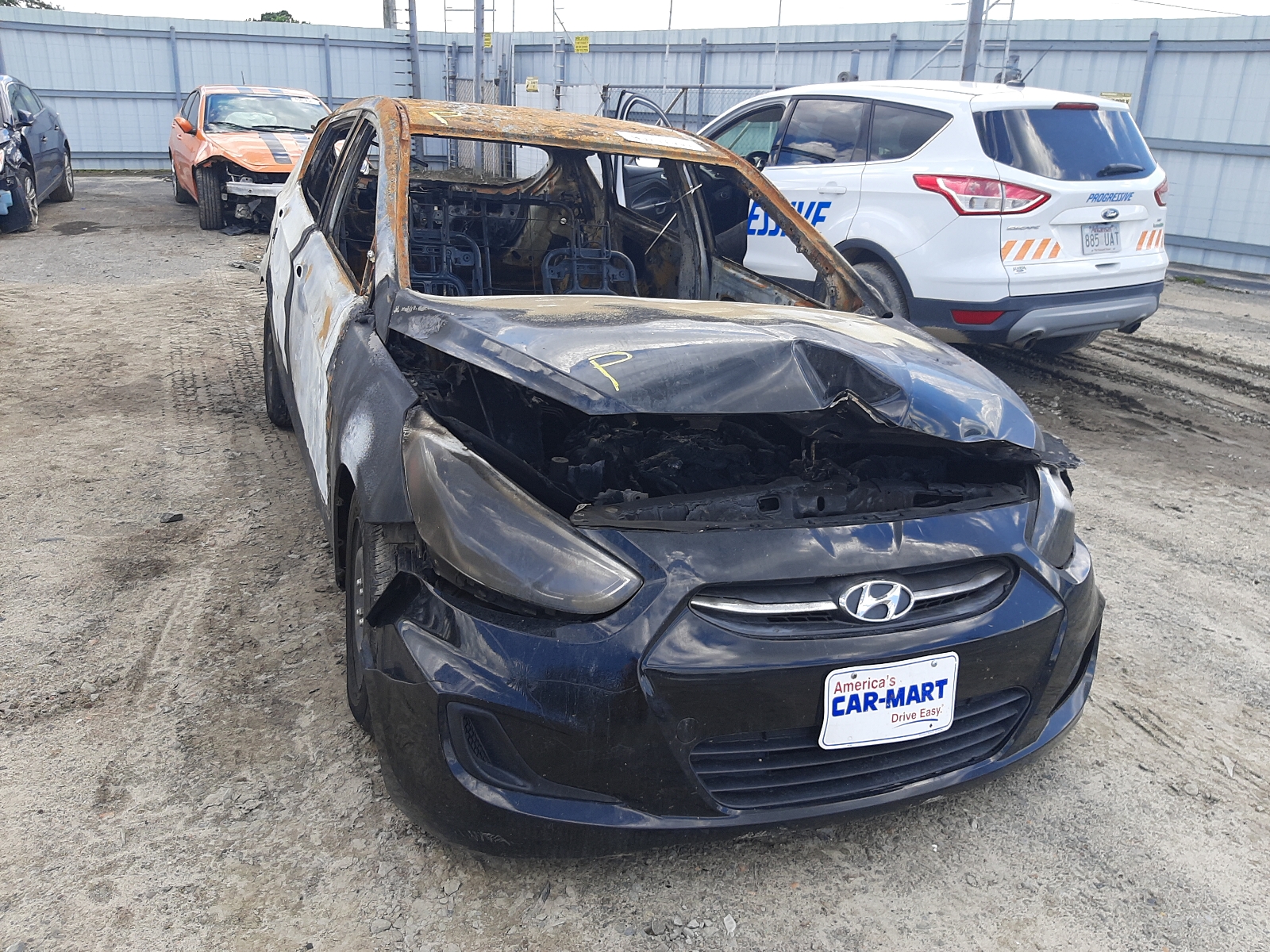 HYUNDAI ACCENT SE 2016 with VIN KMHCT5AE8GU251732 - Photo from auction
