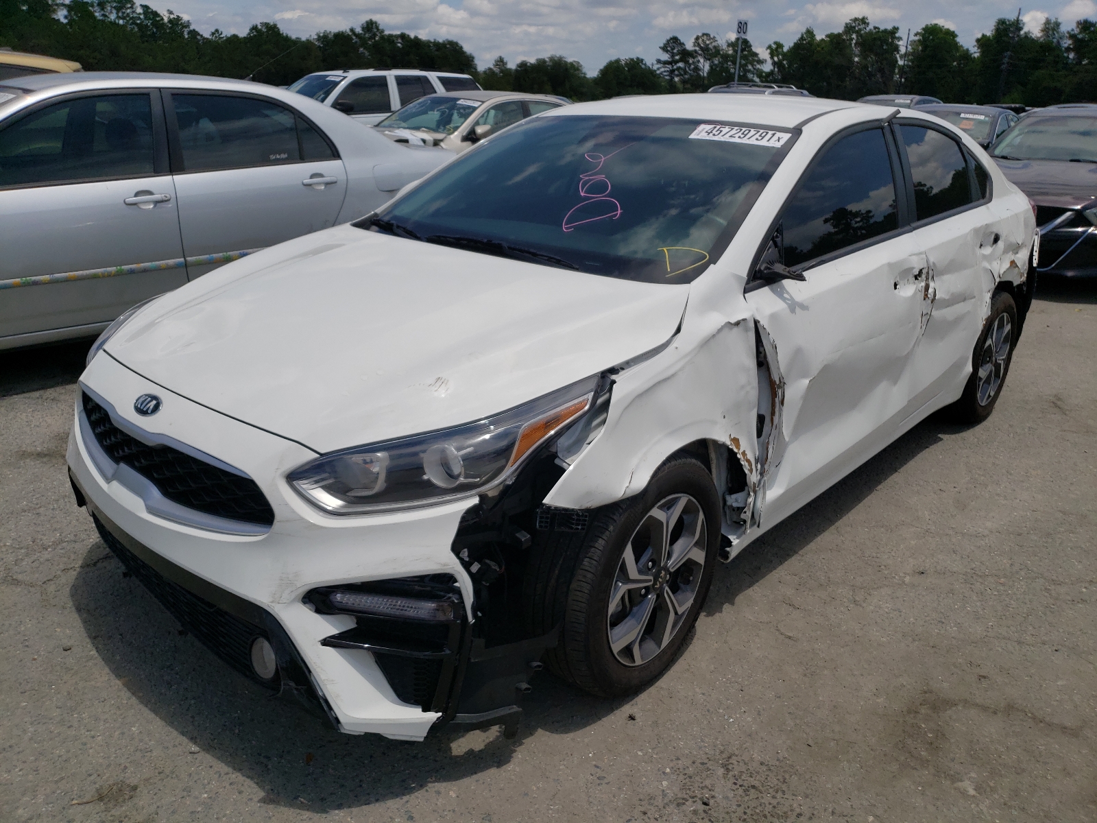 Photo 2 from auction – 2020 KIA FORTE FE with VIN 3KPF24AD6LE143348