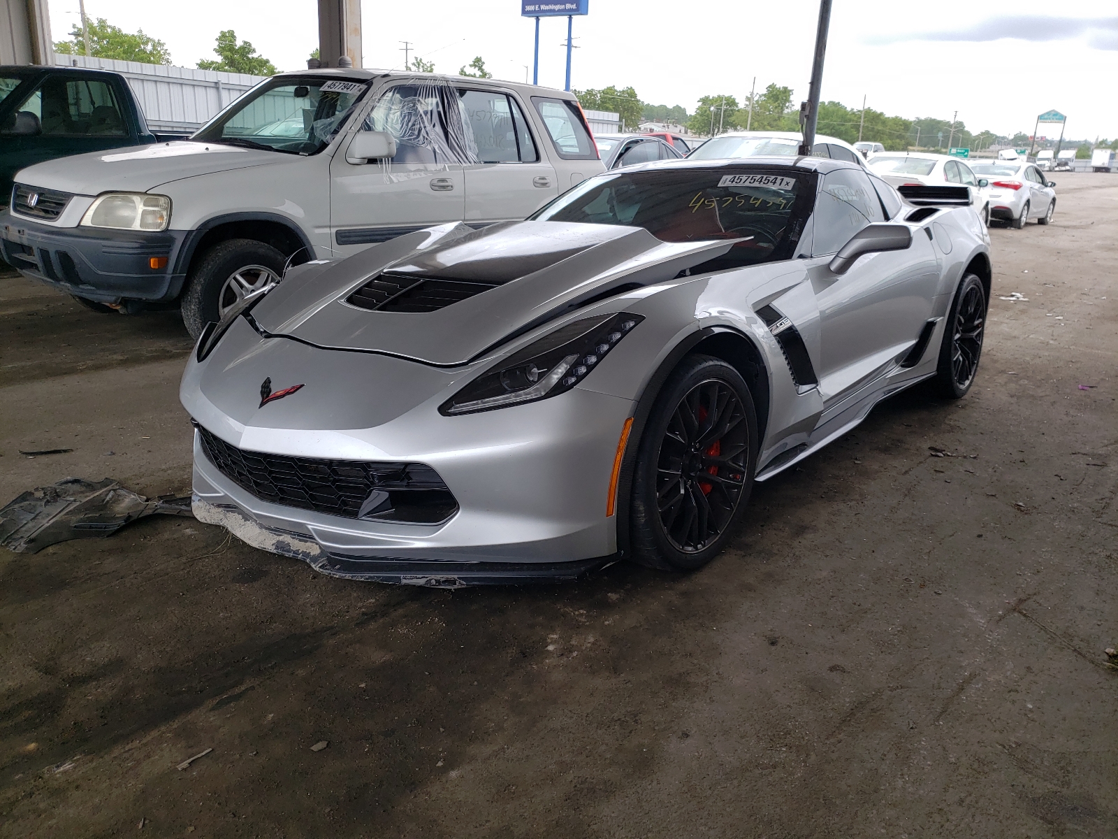 Photo 2 from auction – 2016 CHEVROLET CORVETTE Z with VIN 1G1YT2D64G5601289