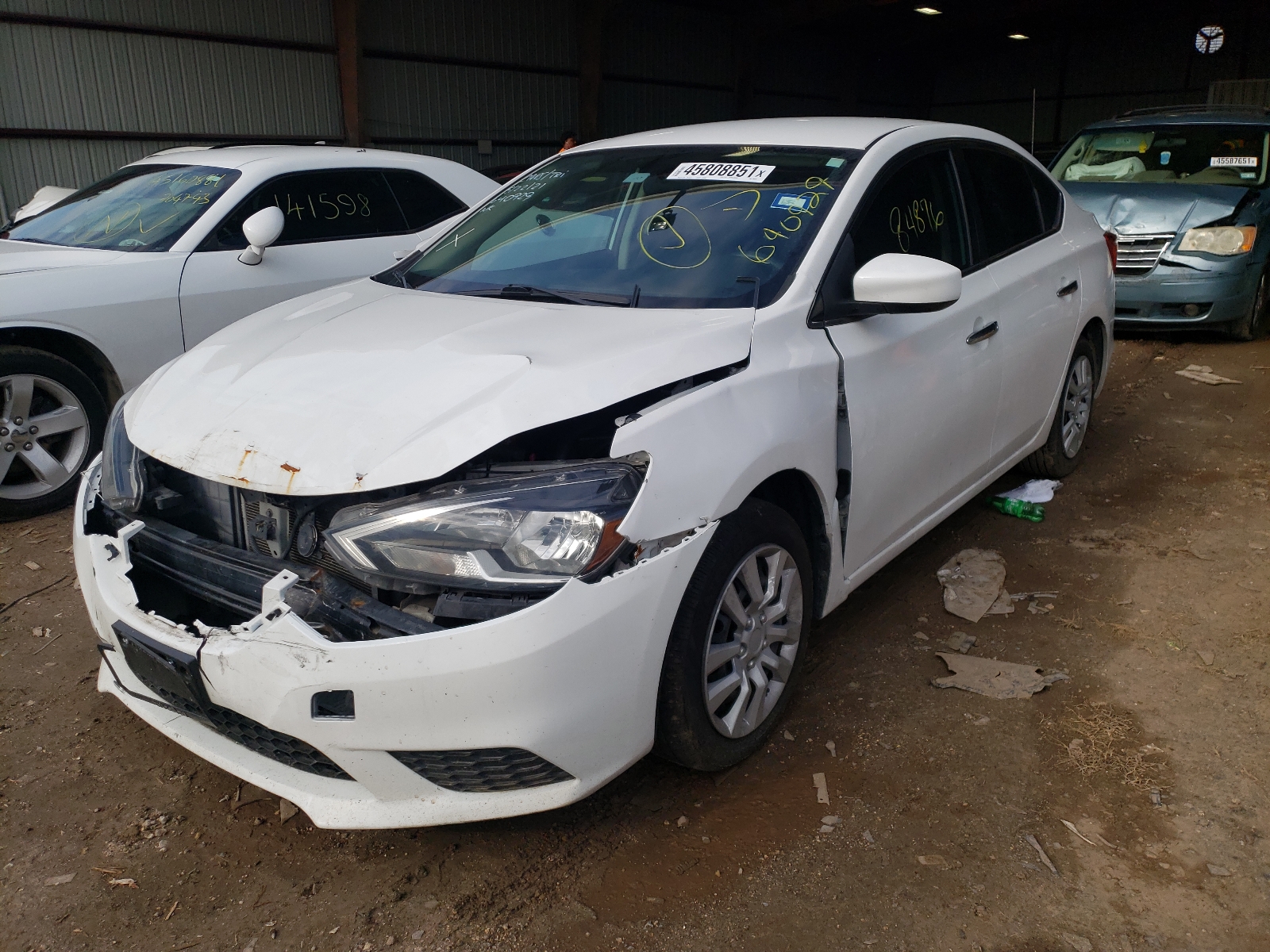Photo 2 from auction – 2017 NISSAN SENTRA S with VIN 3N1AB7AP8HL640929