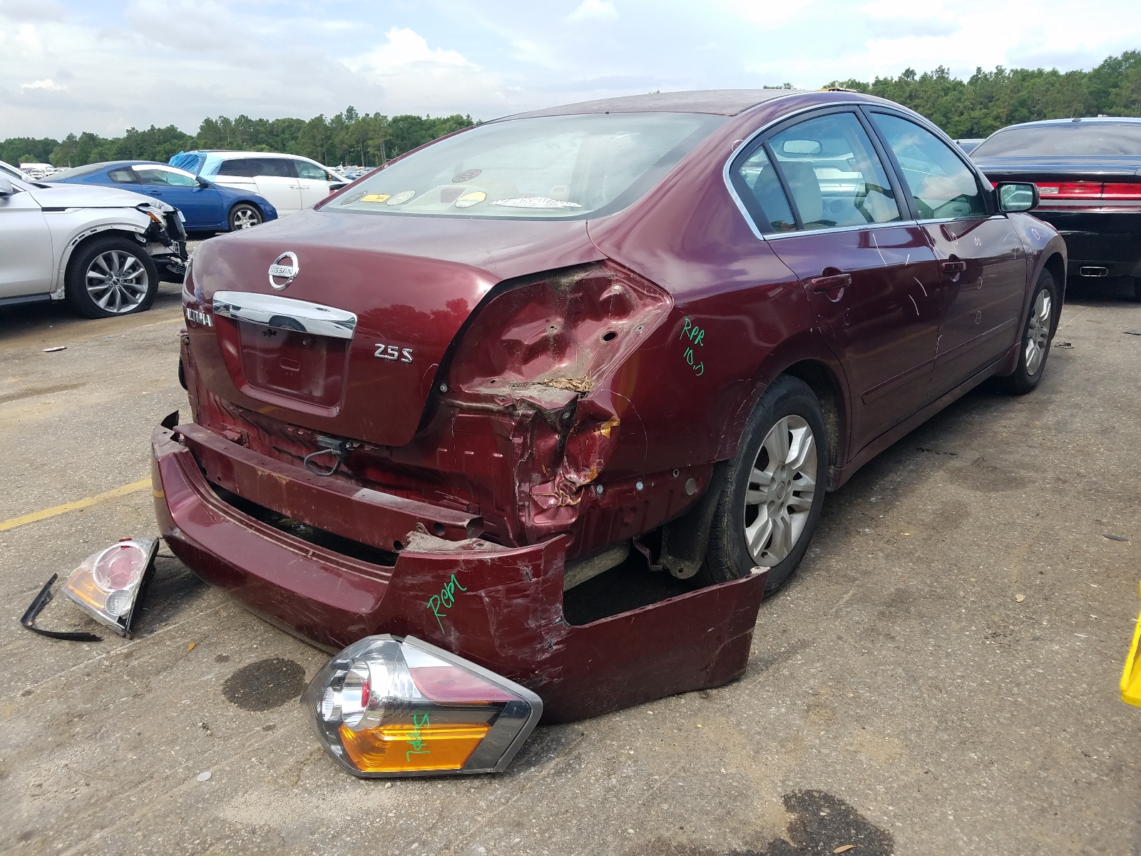 Photo 4 from auction – 2010 NISSAN ALTIMA BAS with VIN 1N4AL2AP9AN421177