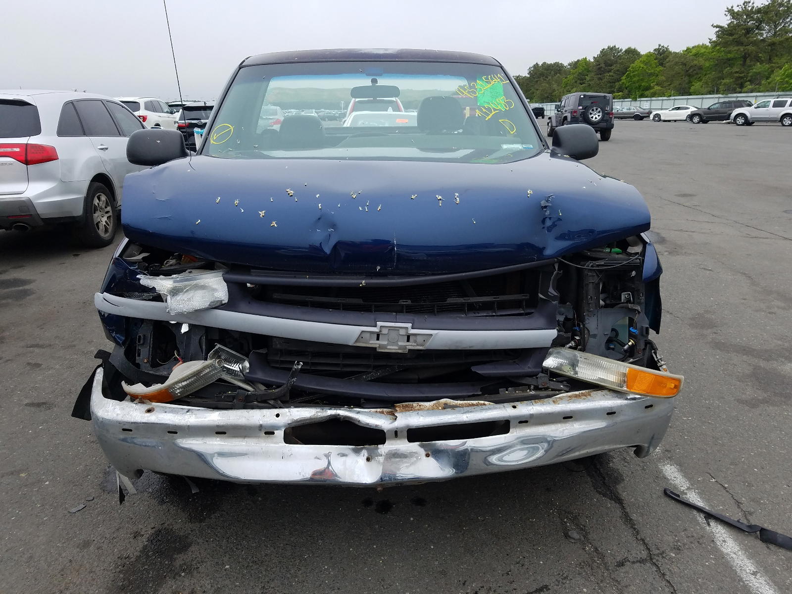 Photo 9 from auction – 2002 CHEVROLET SILVERADO with VIN 1GCEC14W12Z112483