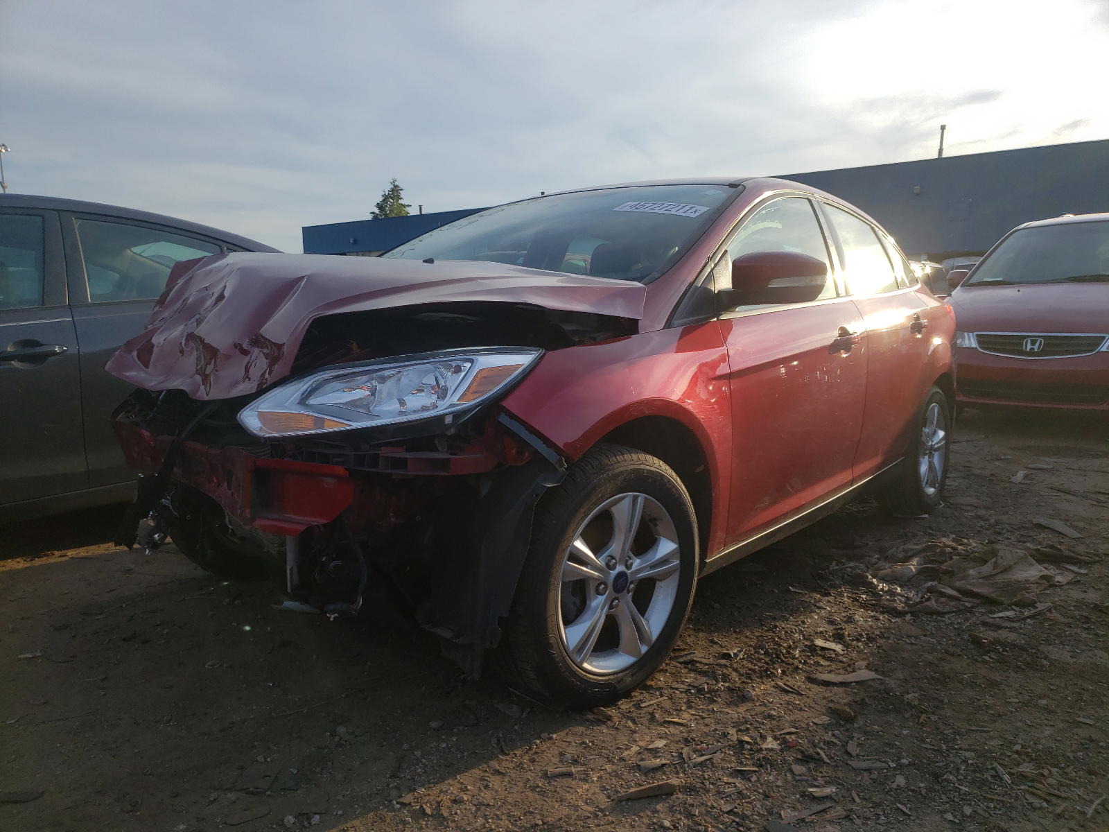 Photo 2 from auction – 2013 FORD FOCUS SE with VIN 1FADP3F29DL318569