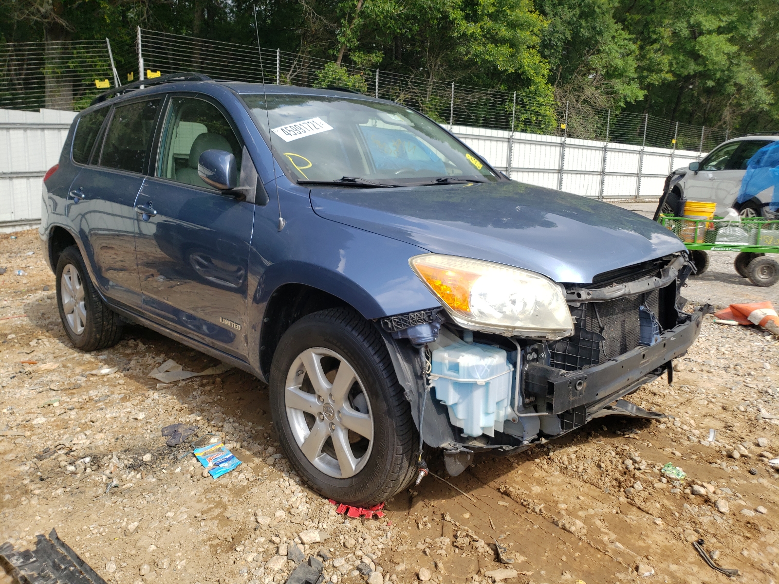 TOYOTA RAV4 LIMIT 2008 with VIN JTMBD31V786076929 - Photo from auction