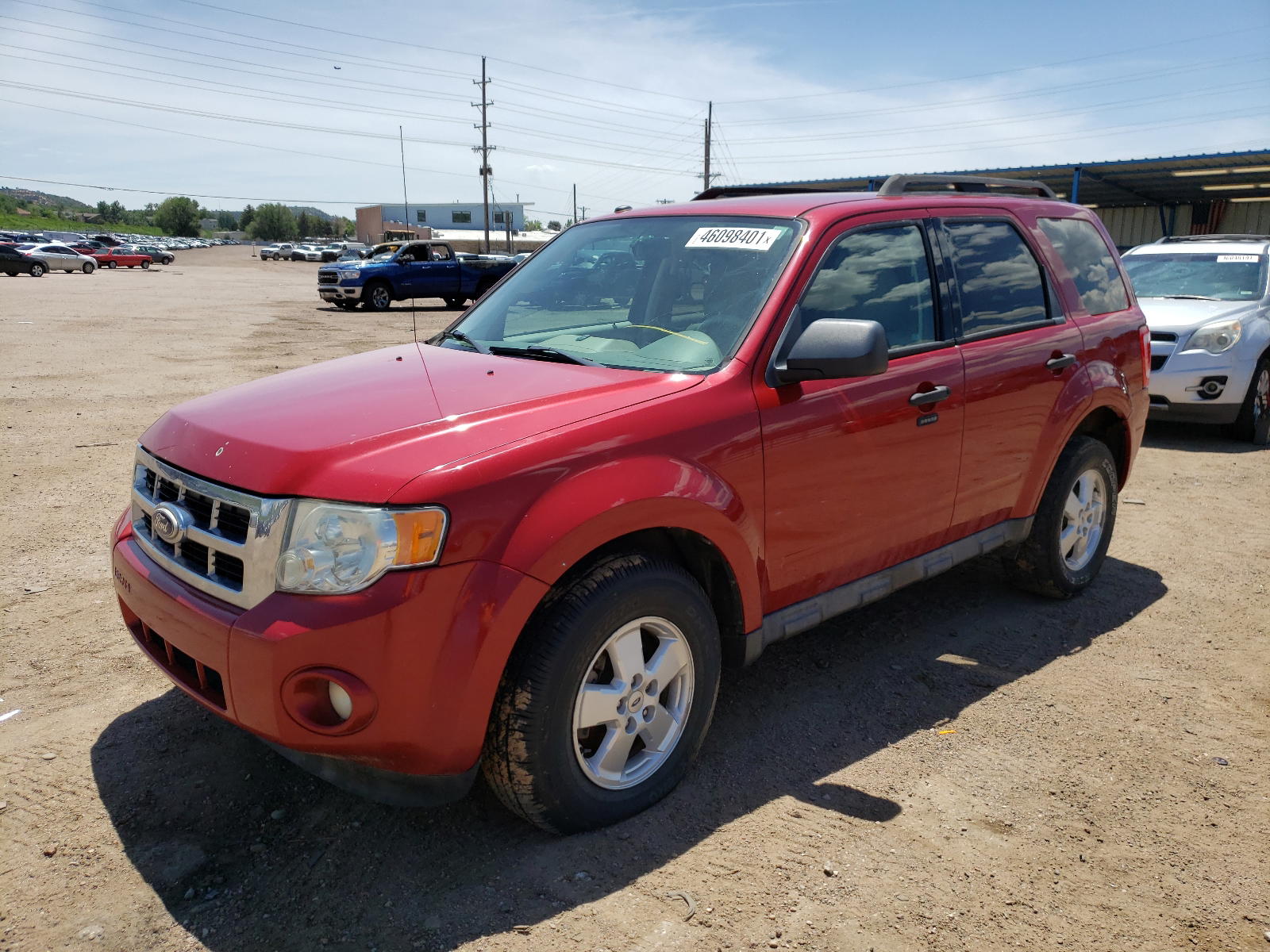 Photo 2 from auction – 2010 FORD ESCAPE XLT with VIN 1FMCU0D72AKC82846