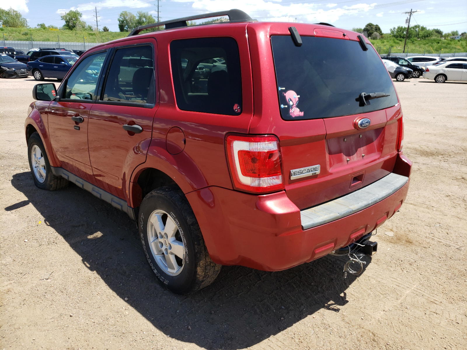 Photo 3 from auction – 2010 FORD ESCAPE XLT with VIN 1FMCU0D72AKC82846