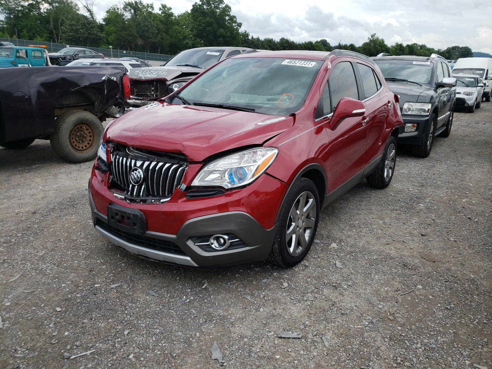 Photo 2 from auction – 2014 BUICK ENCORE with VIN KL4CJCSBXEB550791
