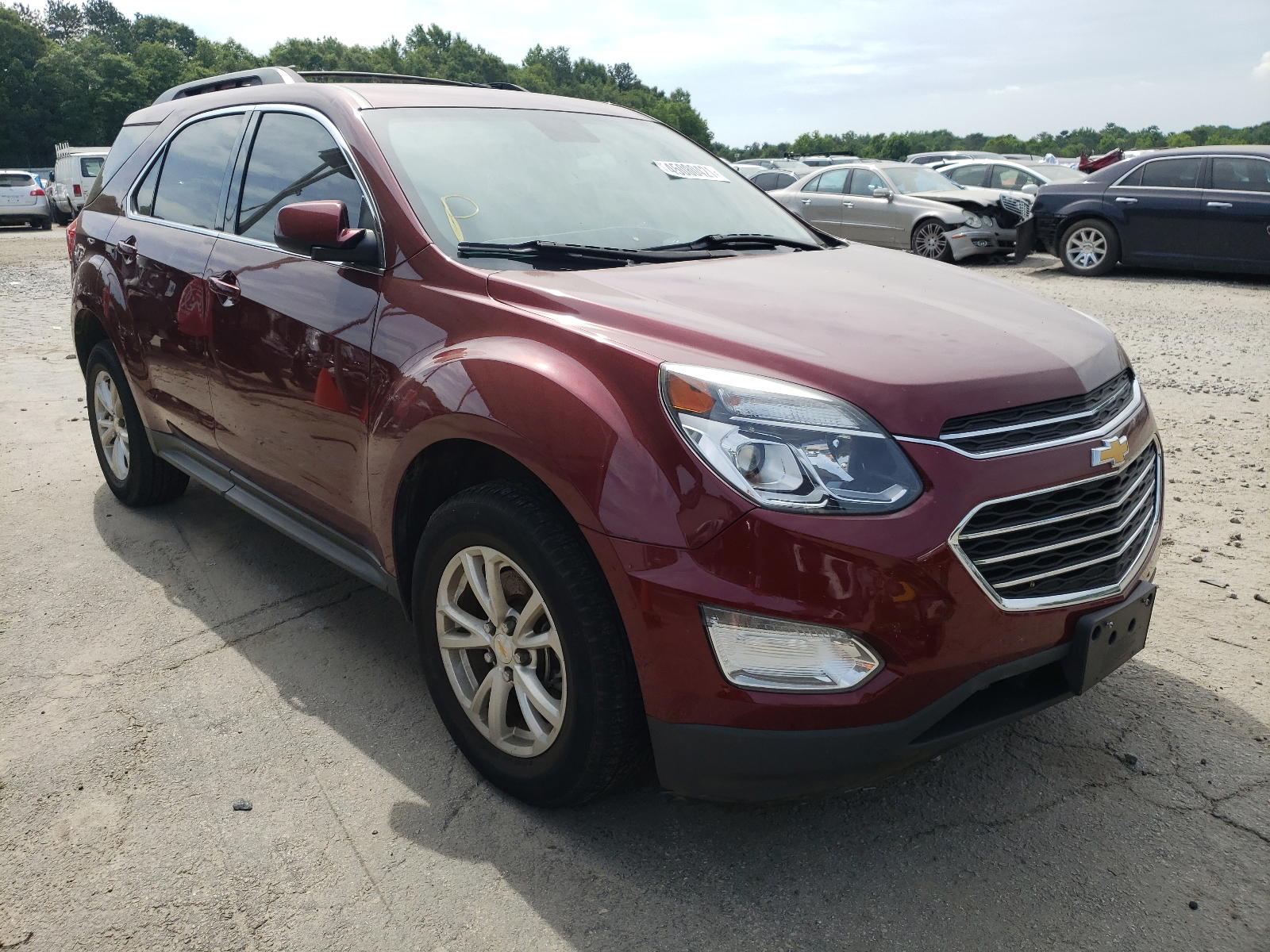 CHEVROLET EQUINOX LT 2017 with VIN 2GNALCEK7H1607186 - Photo from auction