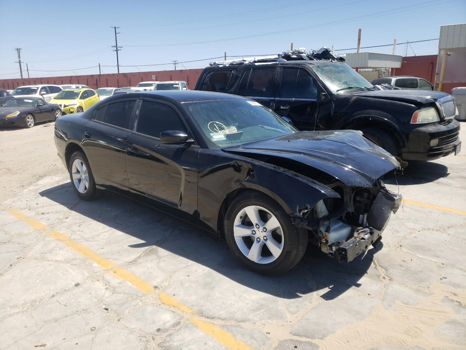 DODGE CHARGER SE 2012 with VIN 2C3CDXBG7CH109337 - Photo from auction