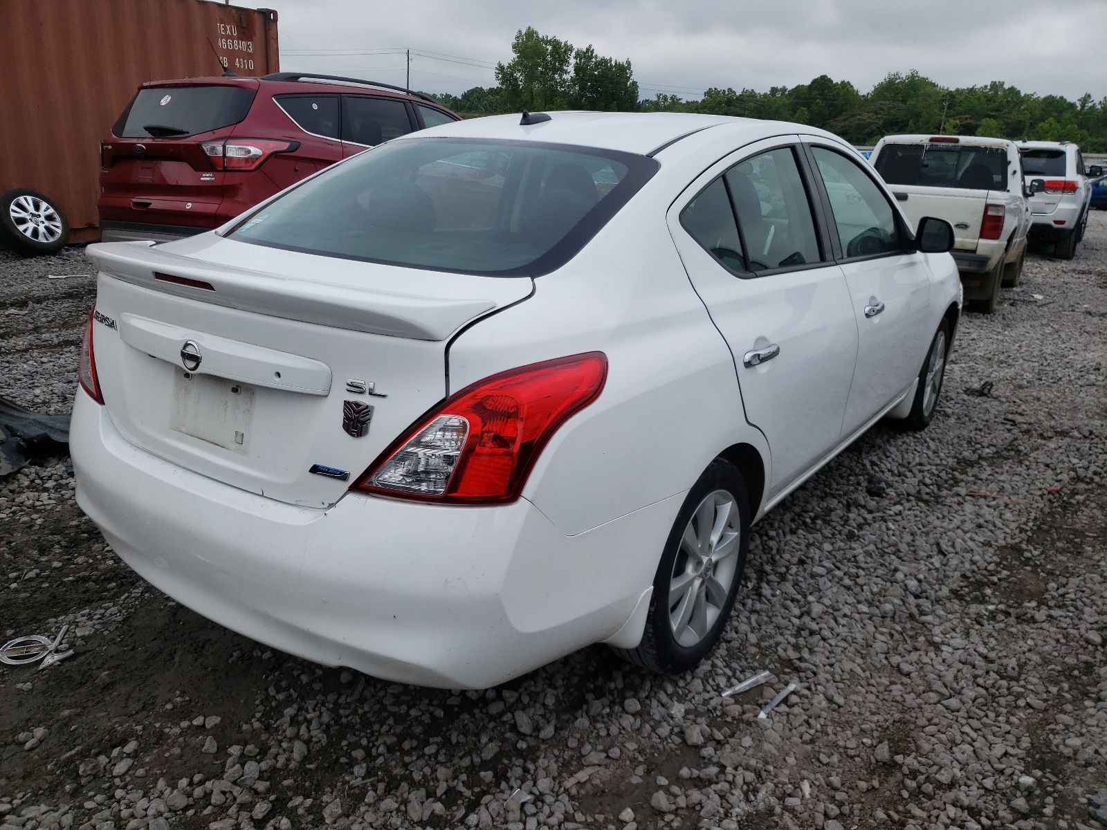 Photo 4 from auction – 2014 NISSAN VERSA S with VIN 3N1CN7AP5EL870262