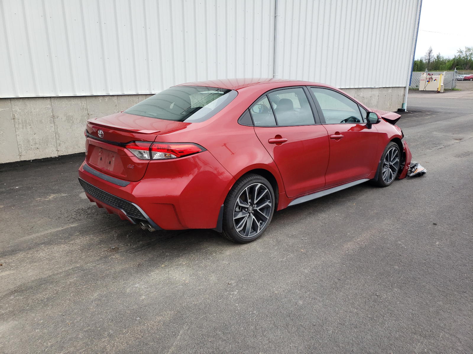 Photo 4 from auction – 2020 TOYOTA COROLLA SE with VIN 5YFB4RBEXLP005243