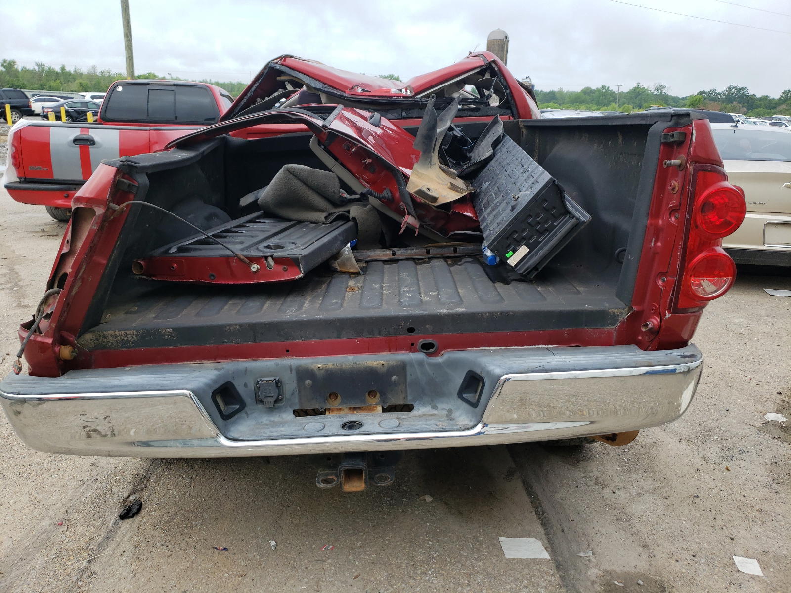 Photo 9 from auction – 2008 DODGE RAM 2500 with VIN 3D7KS29A58G114258