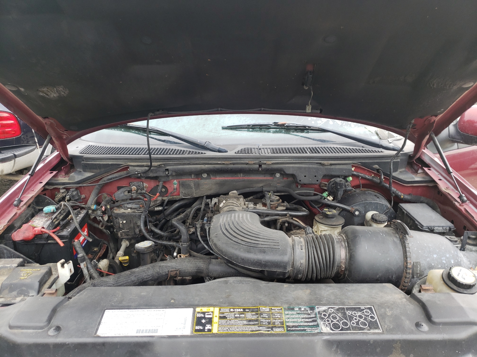 Photo 7 from auction – 2003 FORD F150 SUPER with VIN 1FTRW08L73KA56904