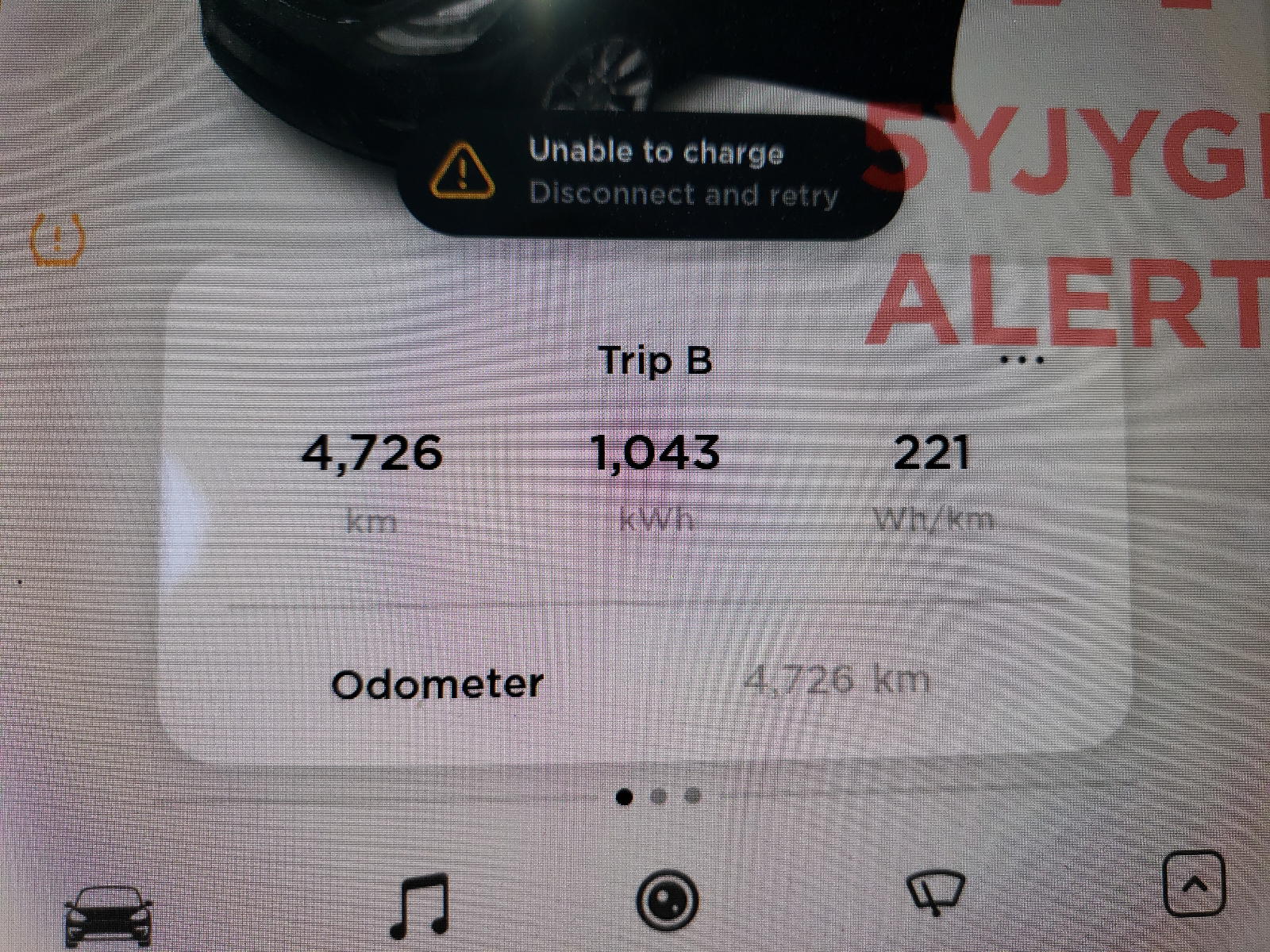 Photo 8 from auction – 2021 TESLA MODEL Y with VIN 5YJYGDEE0MF081177