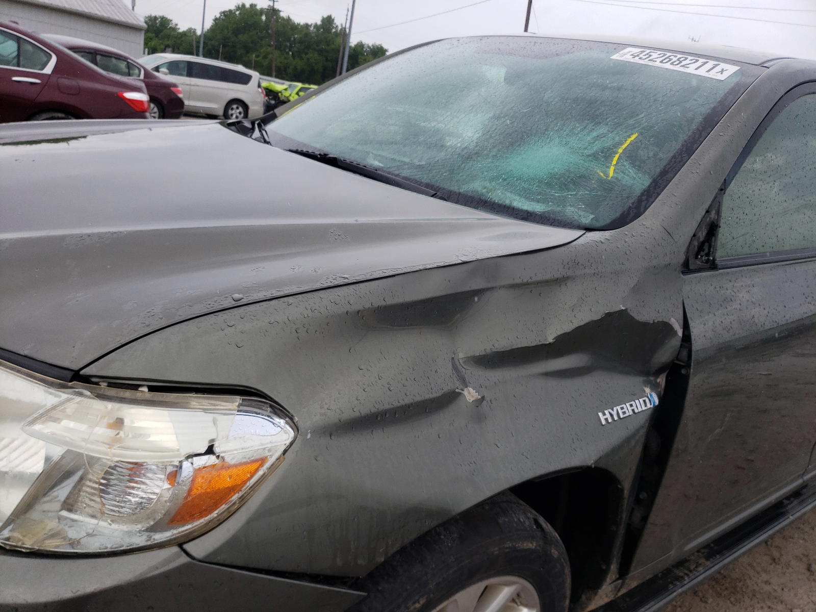 Photo 9 from auction – 2008 TOYOTA HIGHLANDER with VIN JTEEW44A882014786
