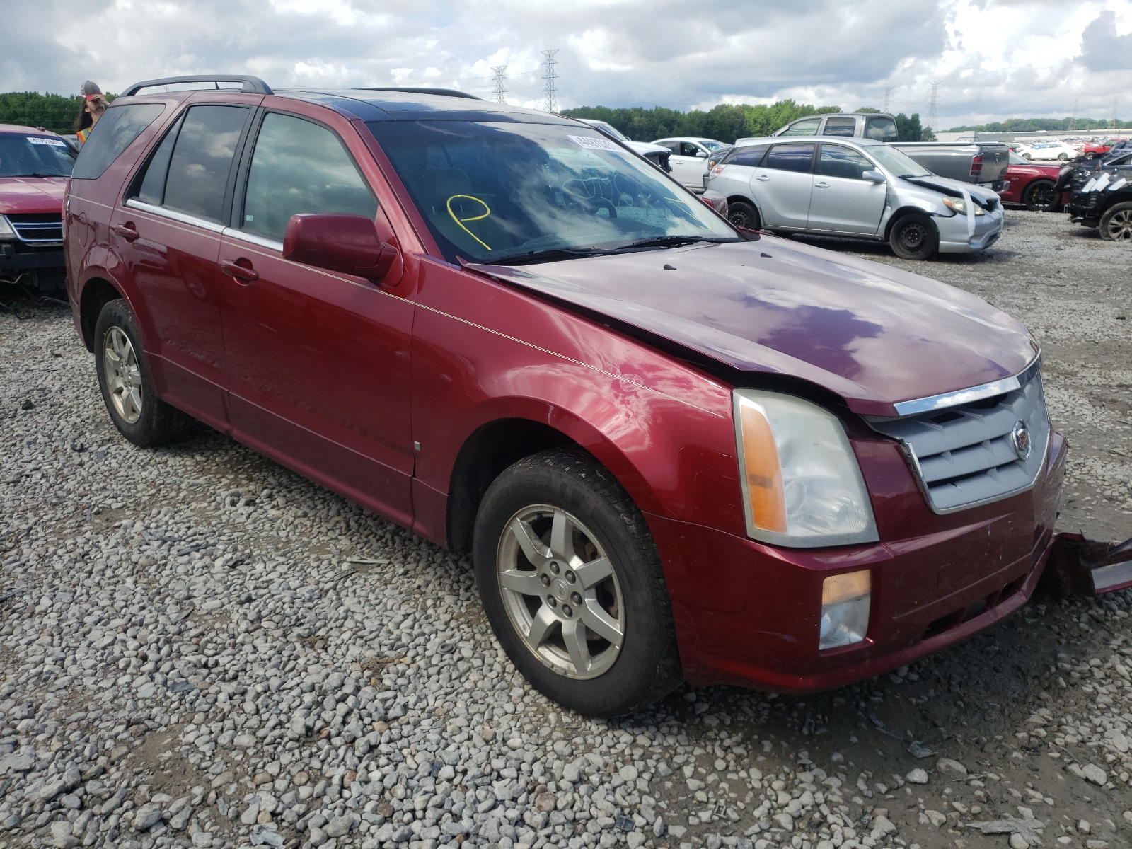 CADILLAC SRX 2007 with VIN 1GYEE637270162218 - Photo from auction