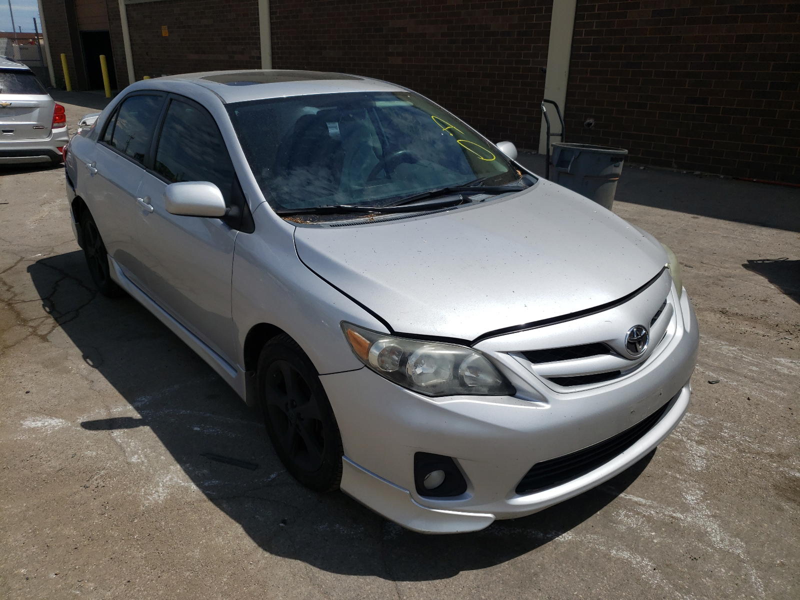 TOYOTA COROLLA BA 2011 with VIN 2T1BU4EEXBC608352 - Photo from auction