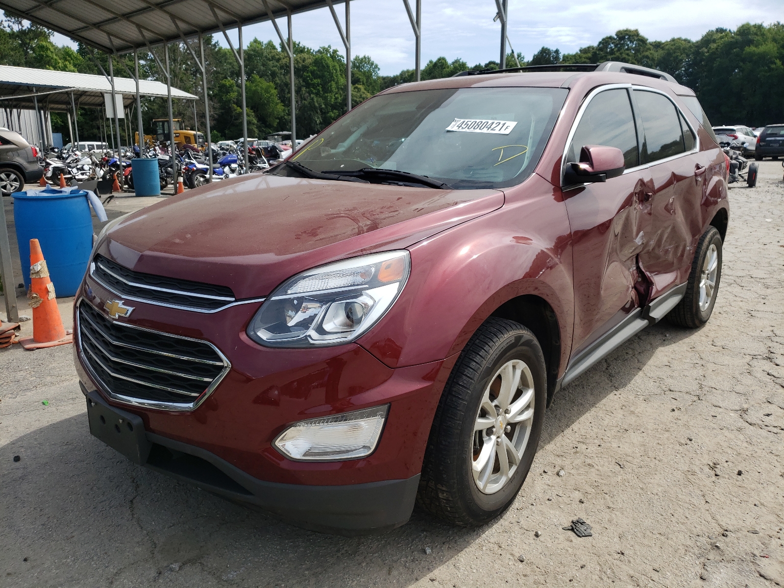 Zdjęcie 2 z aukcji – 2017 CHEVROLET EQUINOX LT z VIN 2GNALCEK7H1607186