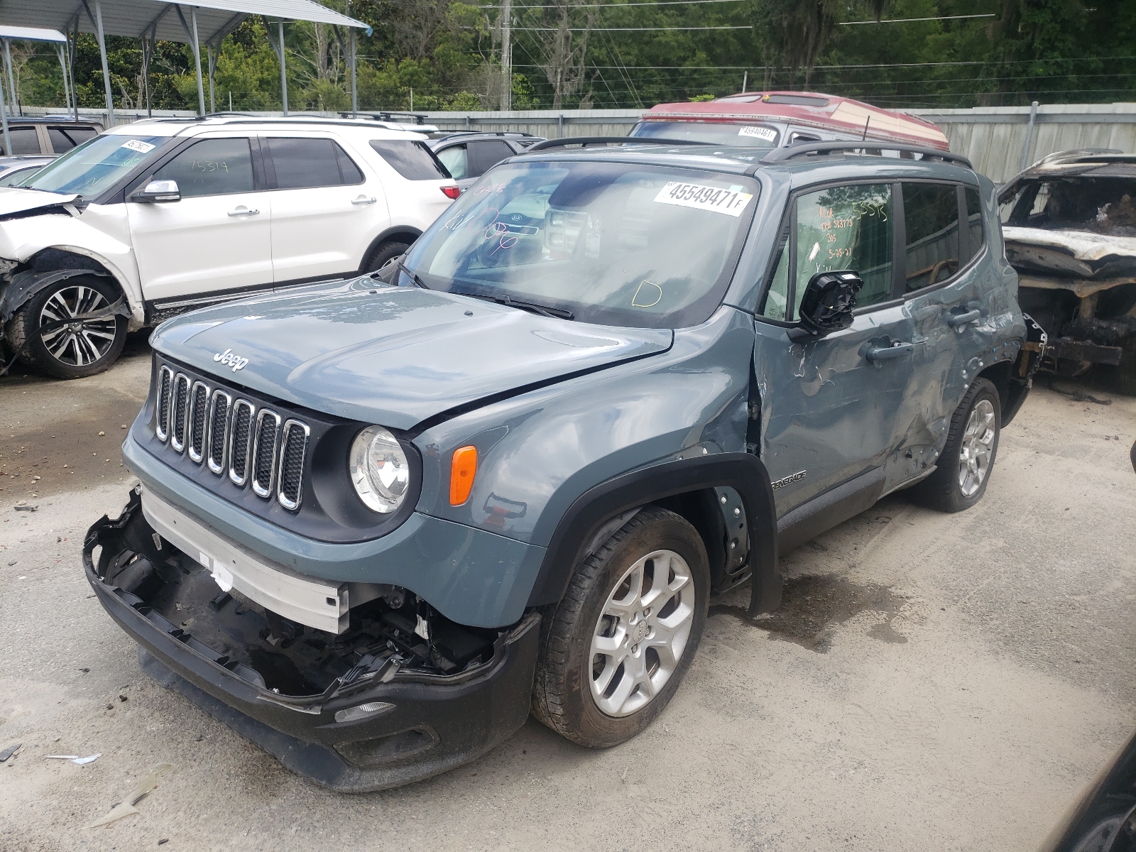 Photo 9 from auction – 2018 JEEP RENEGADE L with VIN ZACCJABB0JPH13197