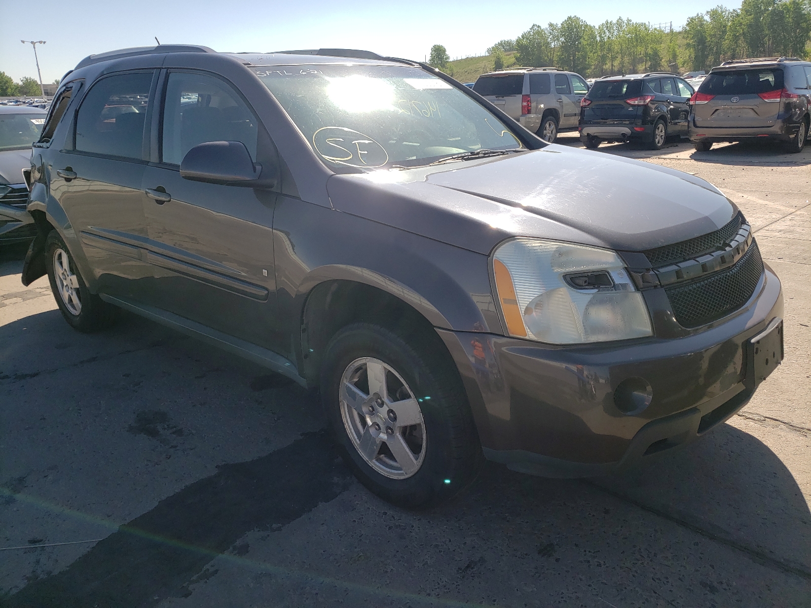 CHEVROLET EQUINOX LT 2007 z numerem VIN 2CNDL73F476103548 - Zdjęcie z aukcji