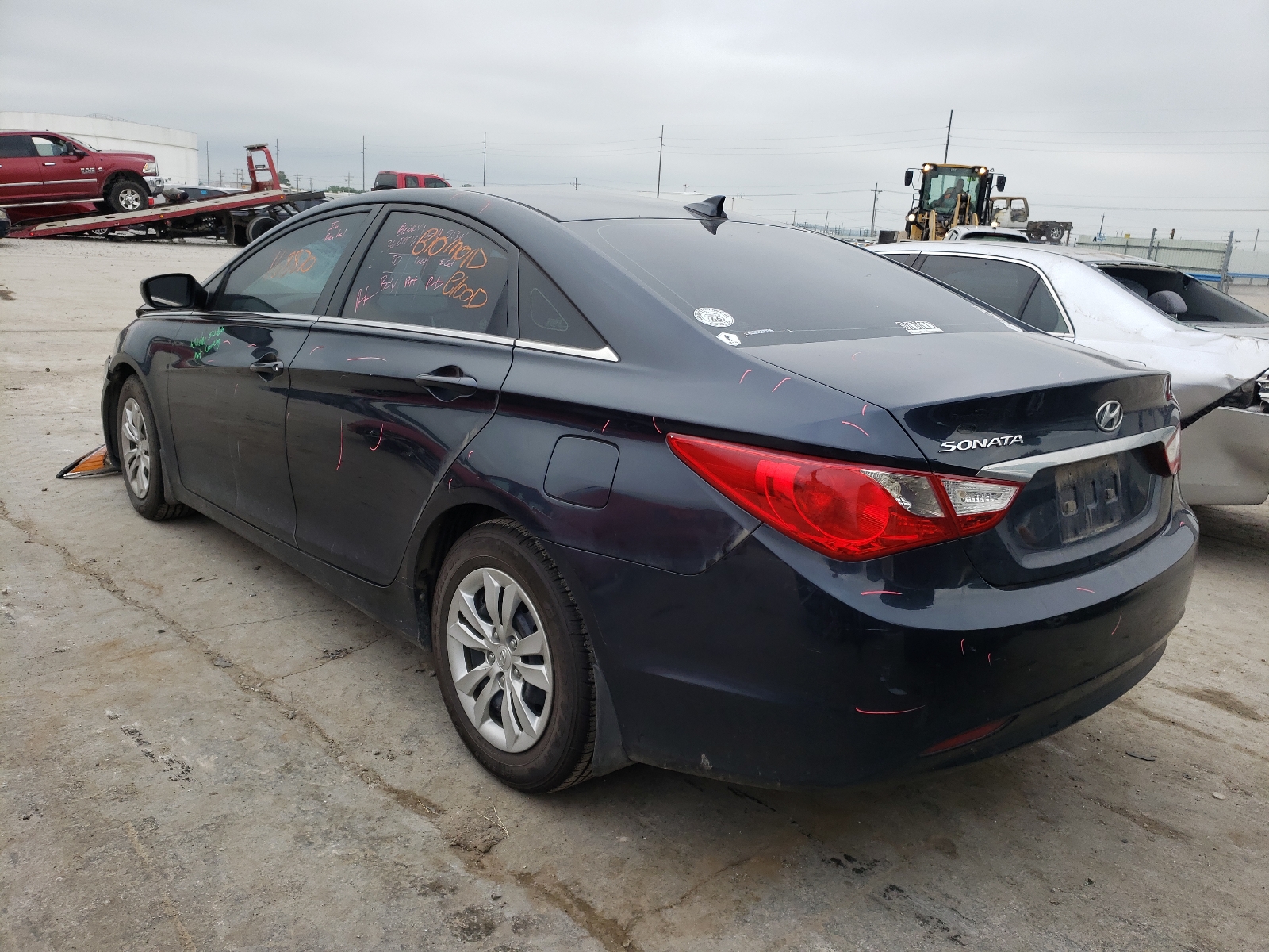 Photo 3 from auction – 2013 HYUNDAI SONATA GLS with VIN 5NPEB4AC0DH521549
