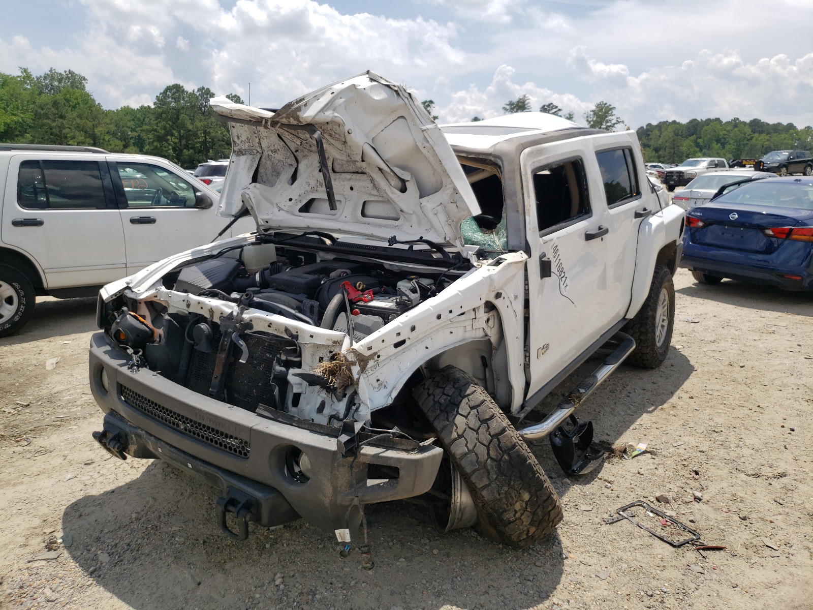 Photo 9 from auction – 2007 HUMMER H3 with VIN 5GTDN13E078254652