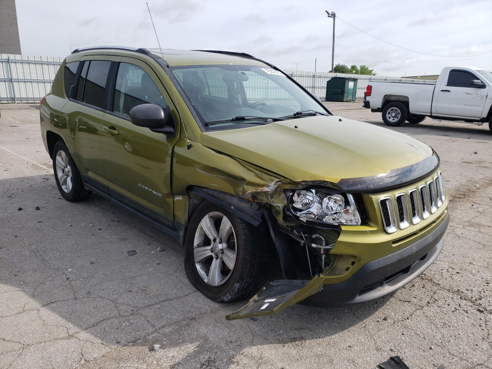 JEEP COMPASS LA 2012 with VIN 1C4NJDEB4CD559262 - Photo from auction