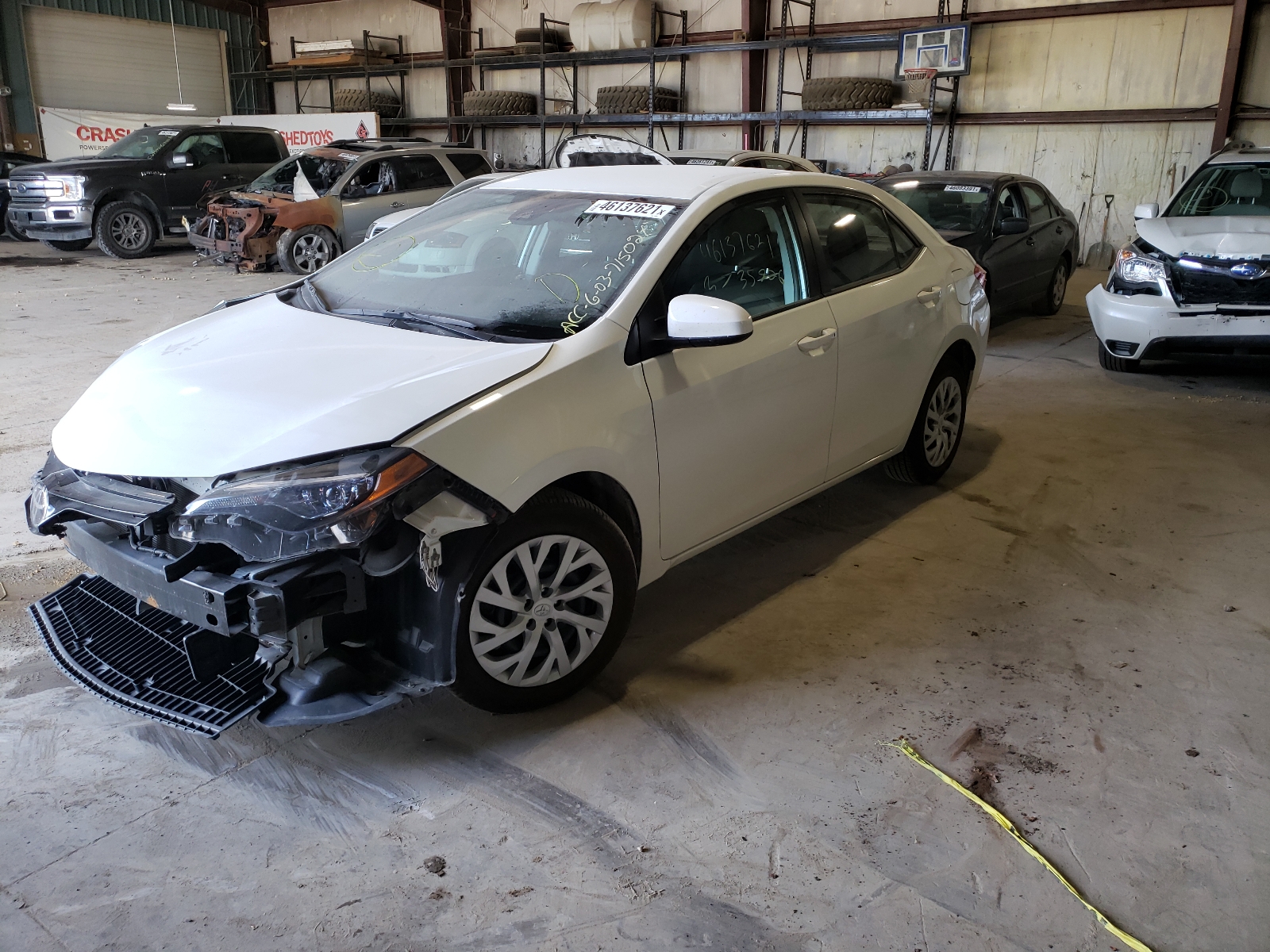 Photo 2 from auction – 2017 TOYOTA COROLLA L with VIN 5YFBURHE0HP715024