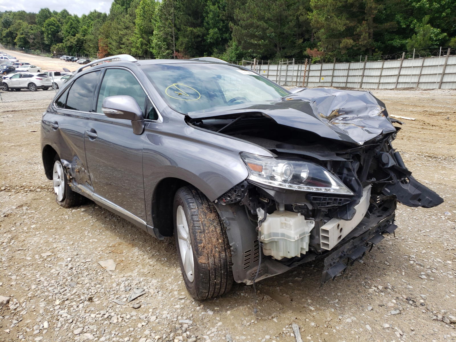 LEXUS RX 350 BAS 2013 with VIN 2T2BK1BA5DC167587 - Photo from auction