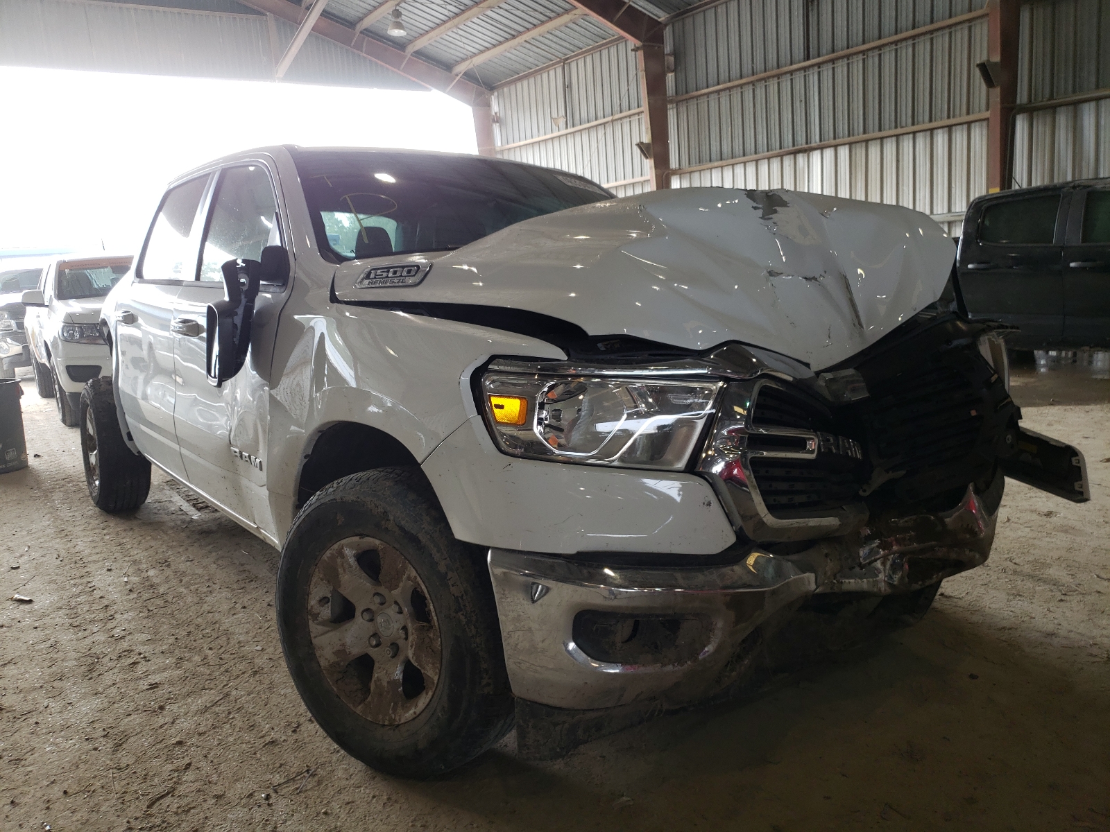 RAM 1500 BIG H 2021 with VIN 1C6RREFT9MN608966 - Photo from auction